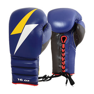 Guantes de Boxeo de Entrenamiento Antideslizantes, Transpirables, de Cuero Genuino, con Cordones, Diseño Personalizado de Alta Calidad para Adultos, Venta al Por Mayor - Product Image 1