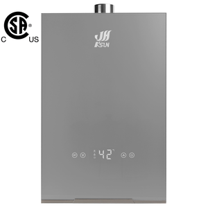 Chauffe-eau mural domestique à gaz naturel à température constante Fan Force avec affichage LED en cuivre et protection de sécurité - Product Image 2