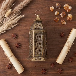 Pure Radiance Handmade Lantern <b>Moroccan</b> Style <b>Decorative</b> Candle Holder Outdoor Indoor Home <b>Decoration</b> - Product Image 3