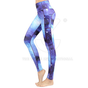 Leggings Elegantes de Estilo Deportivo para Mujer, Elásticos, de Cintura Alta, Sólidos, Ligeros, de Spandex/Nylon, para Entrenamiento Físico, Hechos con el Mejor Material - Product Image 2