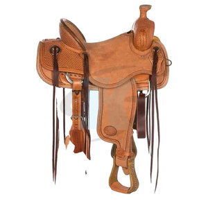 Silla de Montar Profesional para Equitación con Asiento Acolchado Suave y Acabado en Cuero Resistente para Actividades Diarias de Montar - Product Image 4