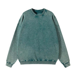 Sudadera para hombre al por mayor, OEM, de algodón polar, corte holgado, MOQ bajo para marcas de etiqueta privada en EE. UU. - Product Image 5