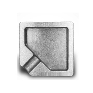 Cendrier en métal multi-revêtements avec bords crantés, base stable et construction durable pour les espaces fumeurs et salons communs - Product Image 1