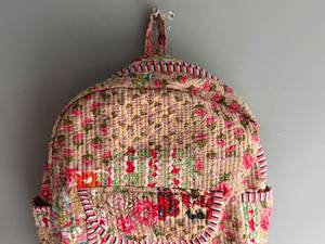 Sac à dos en coton à imprimé animalier bohème avec fermeture éclair, unisexe, usage quotidien, capacité 20-35L, design souple, cadeau pour elle - Product Image 5