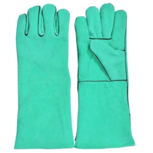 Gants de soudage en cuir de vachette pleine fleur haute performance, résistants à l'abrasion, pour la lutte contre les incendies, le barbecue, les soudeurs - Gants de sécurité - Product Image 2