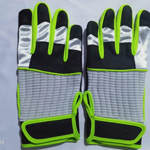 2026 New Arrival Best Selling <b>Baseball</b> Batting <b>Gloves</b> Ambidextrous Leather Hook Loop Closure Durable Breathable Quick-Dry XL/XXL - Product Image 6