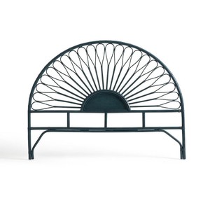 Cabecero de bambú negro, tablero de cabeza de ratán, decoración de cama, muebles de hotel, todos los tamaños, precio barato - Product Image 1