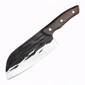 Cuchillo de Cocina Pequeño para Chef, de Acero Inoxidable Forjado con Patrón Martillado, Cuchillo Afilado para Rebanar y Picar, para Damas - Product Image 3