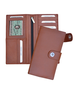 2026 New Arrival Long Bifold <b>Wallet</b> For Women 100% Genuine Leather New Fashionable Bifold Multi Card Holder <b>Wallet</b> Multifunction - Product Image 1