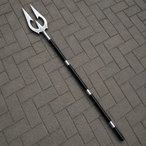 Trident inspiré d'Aquaman |   Trident à trois pointes forgé à la main sur mesure |   Objet de collection inspiré du cinéma avec étui - Product Image 6