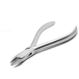Pince à plier les fils orthodontiques Aderer Klammerbieqezanqe, 130 mm, instrument de précision en acier inoxydable pour laboratoire dentaire - Product Image 2