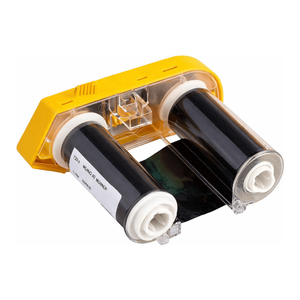 Ruban en résine noire sans halogène Brady R6400 24 mm pour imprimantes d'étiquettes industrielles M6 - Product Image 2