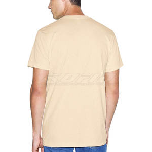 Camiseta de Algodón para Hombre, Tejido Lavado, Estilo Urbano Moderno, Venta al Por Mayor - Product Image 3
