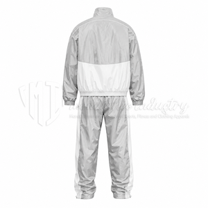 Unisex Lightweight <b>Polyester</b> <b>Tracksuit</b> Set Color Blocking Sporty Full Length Zipper Fly Side Pockets Spring Adult Breathable - Product Image 2