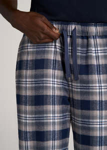 PolyesterCotton Comfortable Flannel Nightwear Trouser Midweight Drawstring Sleep Lounge <b>Pajama</b> OEM Service Available High - Product Image 1