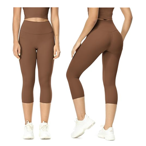 Nouvelle Arrivée - Leggings Capri de Yoga pour Femme, Confort Extérieur, Extensibles, Séchage Rapide, Idéaux pour le Sport et le Fitness - Vente en Gros Personnalisée - Product Image 6