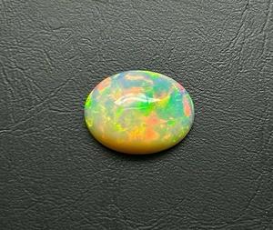 Shamim Gems Ópalo Welo Etíope Natural, Corte Ovalado, Multicolor con Juego de Color y Fuego, 18.50X14mm, 7.93 CTS, Gema Suelta Sin Agujero para Joyería Fina - Product Image 1