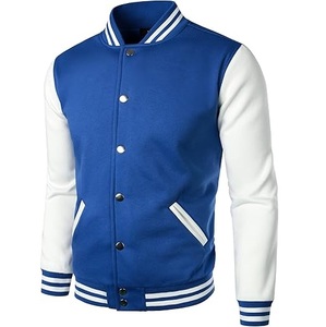 Chaqueta Varsity para Hombre, Estilo Vintage, con Logotipo Bordado Personalizado, Chaqueta Bomber de Béisbol de Lana, Tendencia Actual - Product Image 6