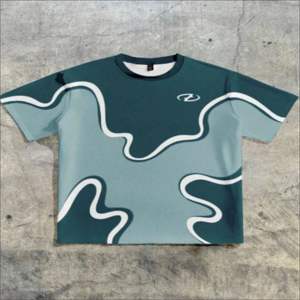 Camiseta Oversize de Algodón con Estampado Personalizado para Hombre, Estilo Urbano, Holgada, Hombros Caídos, Moda Casual, Venta al por Mayor, Marca Privada - Product Image 1