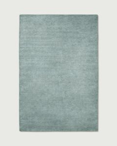 Alfombra de Lana de Nueva Zelanda Tejida a Mano de Alta Calidad, Color Azul Acero, Estilo Minimalista de Lujo - Product Image 2