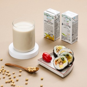 [InnoFood Corée] BariDream Lait de Soja Bio Pur Sans Produits Laitiers Boisson Végétalienne Halal Protéine Liquide d'Origine Végétale - Product Image 1