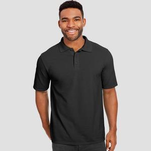 Camiseta Polo de Golf de Manga Corta para Hombre, Personalizada con Logotipo Bordado e Impreso, Tejida en Algodón/Bambú, Transpirable, Tallas Grandes - Product Image 6