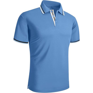 Camiseta Deportiva de Golf Personalizable para Hombre, Transpirable, de Secado Rápido, 100% Algodón, Ligera, Cómoda, con Estampado Bordado - Product Image 4