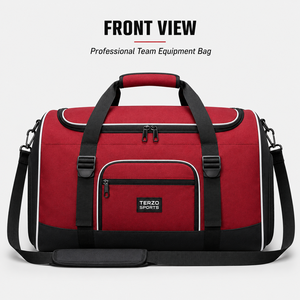 Sac de sport d'équipe personnalisé avec logo, 60L, avec compartiment ventilé pour chaussures, grande capacité, sac pour équipement - Product Image 1