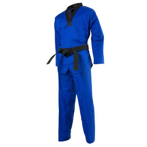 Dobok de Taekwondo Azul Superligero, Uniforme de Entrenamiento Ultraligero de Secado Rápido para Instructor de Taekwondo, Uniformes Transpirables - Product Image 2