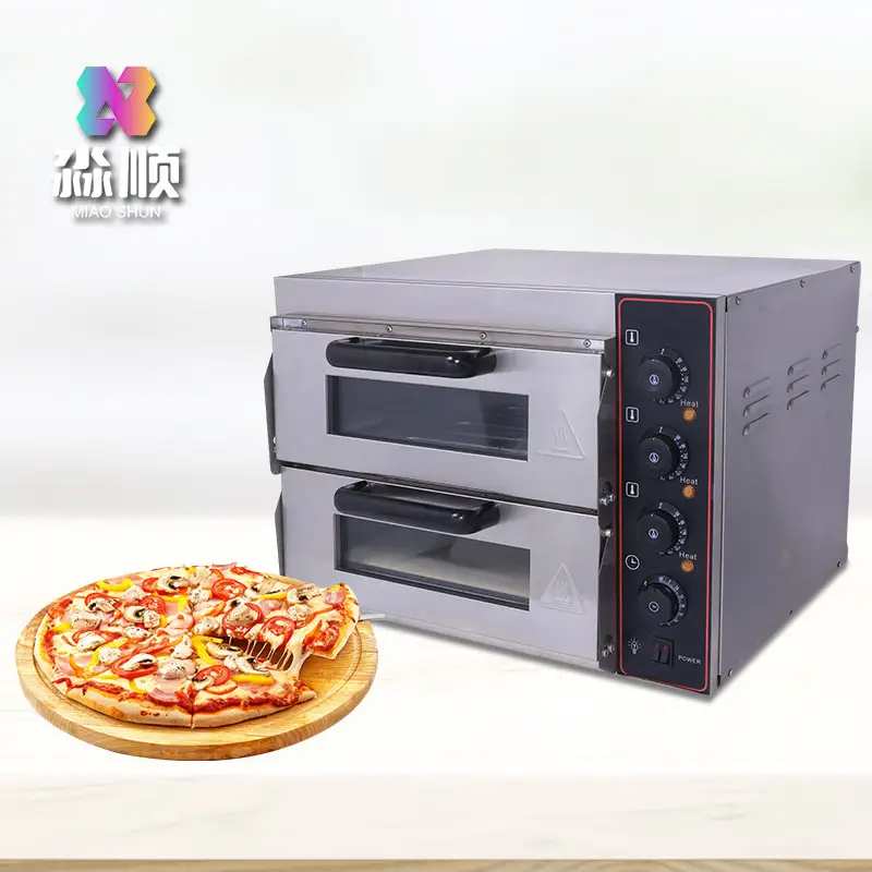 1 strato 2 strato forno per Pizza 9 "/12" per Pizza controsoffitto attrezzature da forno per le vendite