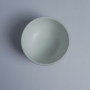 New Arrival Durable Stackable White Brown Gradient Ceramic Small Bowl 11x6cm Japanese Style for Rice Soup Dessert Restaurant Use - Product Image 1