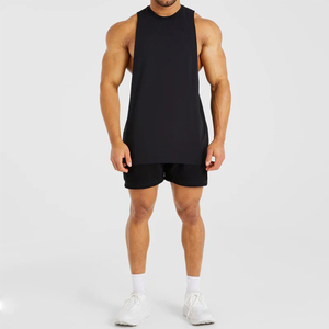 Camiseta Deportiva Personalizada al por Mayor para Hombre, Cuello Redondo, Corte Ajustado, Ligera, Transpirable, para Fitness y Entrenamiento Muscular - Product Image 2