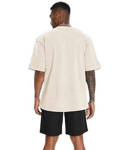 Camiseta de verano extragrande para hombre, corte holgado, cuello redondo de algodón, tela transpirable, material suave, ropa informal de calle, uso diario, en oferta - Product Image 2
