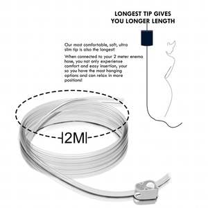 Kit d'Enema pour Adultes et Enfants 1500ml à Usage Domestique avec Tube Flexible pour l'Estomac - Product Image 4