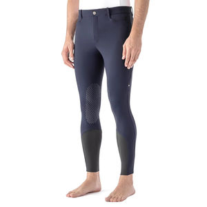 Nuevos pantalones de equitación para hombre, estilo moderno, con agarre completo, paneles de malla transpirable, silicona antideslizante, ajuste delgado, logotipo personalizable - Product Image 1