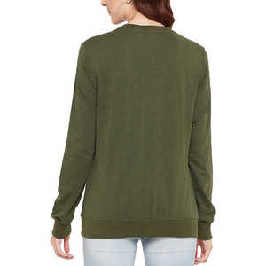 Sweat-shirt pour femmes, personnalisé, OEM, ODM, prix d'usine, haute qualité, doux, chaud, confortable, vêtements décontractés, streetwear, fournisseur - Product Image 2