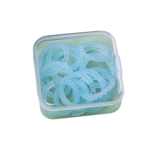 Plastic Binder Rings Detachable Binding Buckles For DIY Notebook Office <b>File</b> Organizer Accessories 20pcs <b>Box</b> - Product Image 2