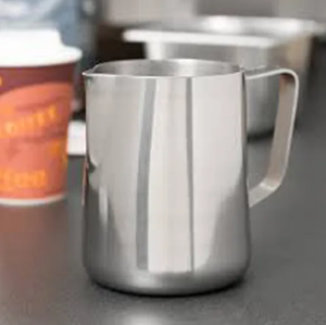 Pichet à lait en acier inoxydable coloré, nouveau design, carafe à mousse de lait en métal, pichet à lait en acier inoxydable coloré - Product Image 5