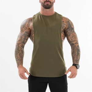 Custom Bodybuilding <b>Stringer</b> tank Tops Mens Gym Singlets Cotton Activewear Fitness Wear <b>Vest</b> Muscle Sleeveless Shirt - Product Image 2
