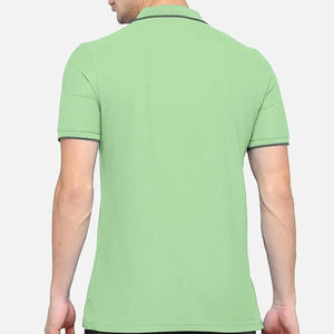 Polo homme uni, grande taille, respirant, pour l'été - Product Image 5