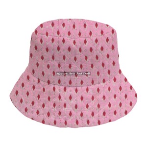 Vente d'usine – Nouveaux chapeaux bob matelassés personnalisés à imprimé intégral, avec logo sur mesure, pour hommes et femmes, haute qualité - Product Image 4
