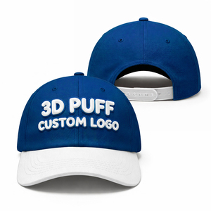 Gorras de Béisbol Duraderas con Logotipo Personalizado, Transpirables, de Algodón y Poliéster, de Secado Rápido, Estilo Casual Urbano, con Impresión 3D en Relieve - Product Image 4