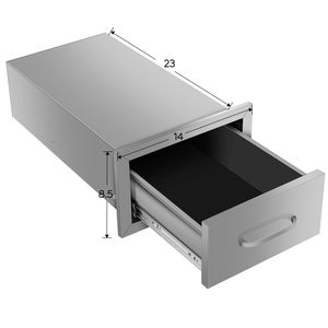 Mobili con Cassetti per Cucina Esterna o Soluzione di Stoccaggio per Cortile - Product Image 3