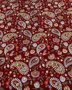 High Quality Sequin Embroidery Fabric 3D Floral Lace Fabric for Evening Dress Wedding Gown Garment - Product Image 2