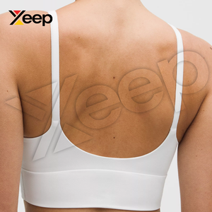 Sujetador Deportivo de Yoga para Mujer XEEP de Alta Calidad XC-SB-72, Simple, Transpirable, con Tirantes Ajustables, Almohadillas Extraíbles, Alta Sujeción, Secado Rápido - Product Image 5