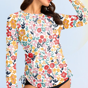 เสื้อรัดรูปพิมพ์ลายแบบซับลิเมชั่นสำหรับผู้หญิง ผลิตโดยผู้เชี่ยวชาญ น้ำหนักเบาและสวมใส่สบาย - Product Image 6