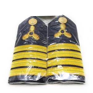 Épaulette de grade de pilote brodée en 3D, personnalisée, durable et de haute qualité, à coudre sur tissu textile ou toile, faite à la main, avec épingle de sécurité - Product Image 6