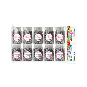 Bandes élastiques pour cheveux en TPU, fabriquées en Corée, unisexes, personnalisées OEM ODM, dans une bouteille en plastique, non toxiques, élastiques, certifiées OEKO-TEX - Product Image 4