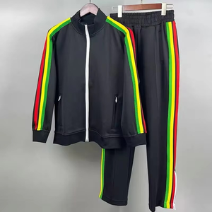 ชุดกีฬาขายส่งสำหรับผู้ชายและผู้หญิง คุณภาพสูง โลโก้สั่งทำได้ ทันสมัย ใส่ได้ทั้งชายและหญิง ระบายอากาศได้ดี กางเกงวอร์มเอวยางยืด สำหรับผู้ใหญ่ สวมใส่สบาย - Product Image 6