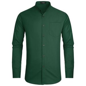 Camisa de Vestir para Hombre, Diseño Estampado Premium, Tela Satén Suave, Manga Larga, Casual, Formal, Transpirable, con Logotipo Personalizado - Product Image 3